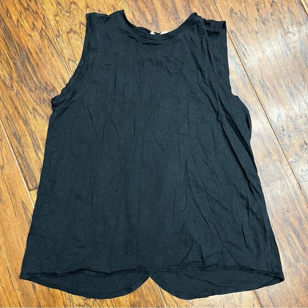 Marine layer Black Sleeveless Women's Top‎